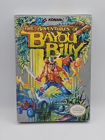 Adventures of Bayou Billy (Nintendo NES, 1989) CIB! Tested! Super Clean! 