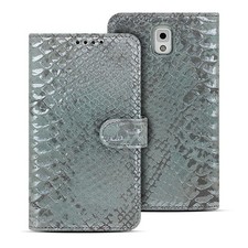 Funda de cuero genuino Wild Croco Diario Galaxy S7 Funda Galaxy S7 Edge Estuche 8 colores