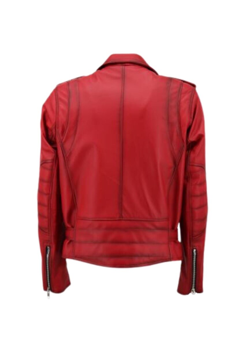Lederjacke JULIAN ROT