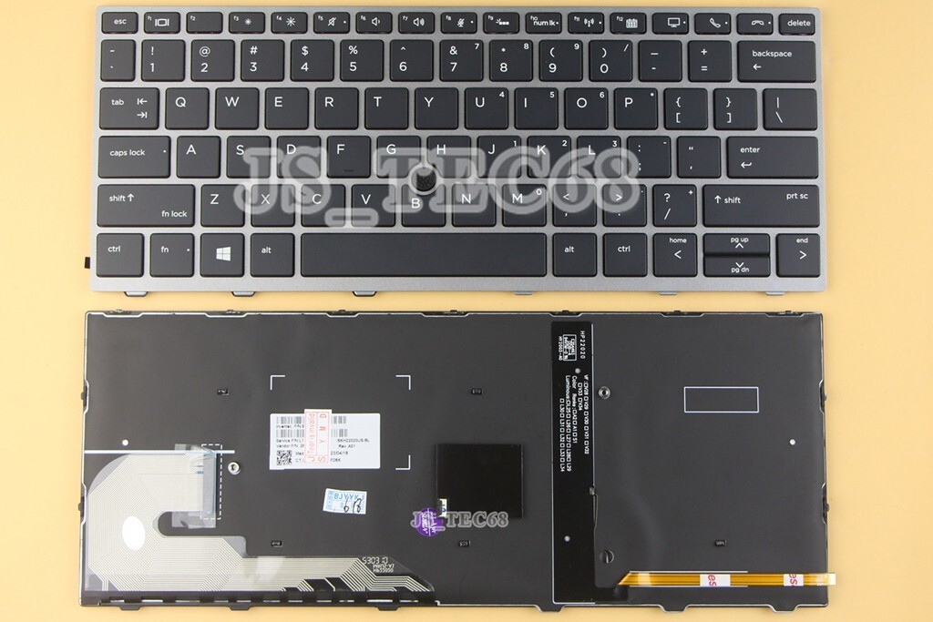 New for HP EliteBook 830 G5 830 G6 836 G5 Series Keyboard US