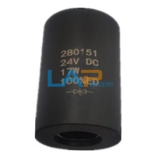 1PCS Solenoid Valve Coil 280151 24VDC 17W  280153 24VDC 27W