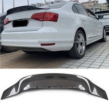 Fits For Volkswagen Jetta 2015-2018 Real Carbon Fiber Rear Trunk Spoiler Wing