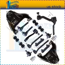 For Blazer Bravada S10 Sonoma 4x4 Front Ball joints Control Arms Tie Rods 14Pcs