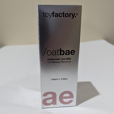 TOYFACTORY Oatbae Hyaluronic Oil Milk Makeup Remover Full Size New