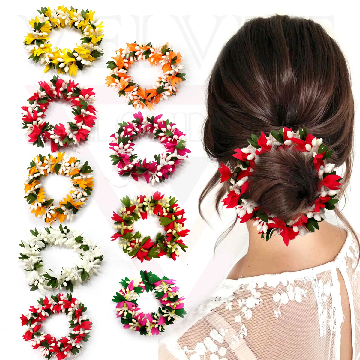 Hair 2024 bun artificial
