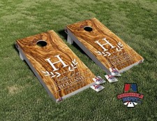 Custom Wedding Personalized Wood Cornhole Board Vinyl Wrap Laminated Sticker Dec