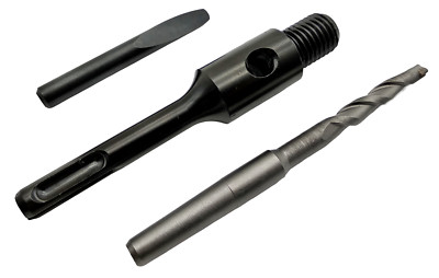 Dosensenker Adapter M16 Gewinde auf SDS Plus + Zentrierbohrer +Austreiber M 16