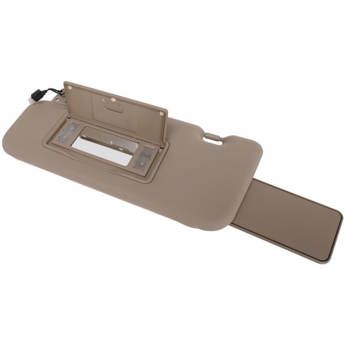 Sun Visor Beige LH For Nissan Murano 06-08 W/Lamp + License Plate Light Free - Picture 12 of 24