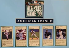 1999 MLB All-Star Game Program Player Cuts - U Pick