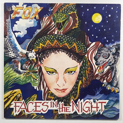 Fox  Faces In The Night  LP/Madison Avenue WRA1-309 (VG+) Canada 1986