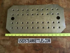 POLAR WARE STAINLESS STEEL  DRAINER RACK FITS 12" X 20" STEAM TABLE HOTEL PANS