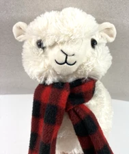 Llama w/winter scarf 10" plush Joann by Dan Dee 2021