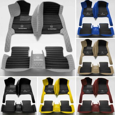 For Mercedes Benz A/C/GLB/GLC/GLE/M-Class AMG Car Floor Mats Custom Carpet Auto
