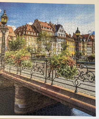 RARE Ravensburger Summery Strasbourg 1500 Puzzle Grand Est Alsace France Region - Picture 3 of 7