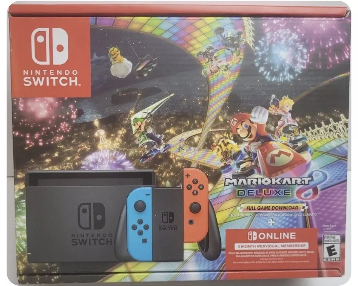 Nintendo Switch™ Mario Kart™ 8 Deluxe Bundle (Full Game Download + 3 Mo.  Nintendo Switch Online Membership Included) - Nintendo Official Site