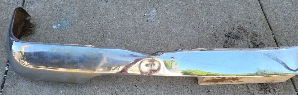 Parachoques delantero inferior cromado Packard 1956 (B242) usado OEM Foto 3 de 4