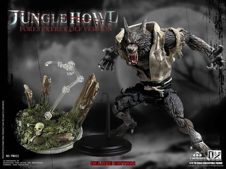 COOMODEL x OUZHIXIANG 1/12 The Werewolf Jungle Howl Standard Ver