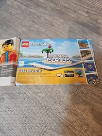Lego 31058 Creator Dinosaur 2/3 Instruction Manuals ONLY Set Of 2