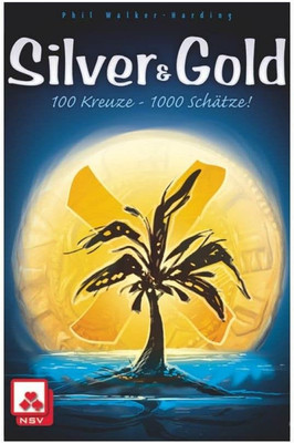 Silver & Gold Card Game - Flip & Write Strategy for Kids & Adults, 2-4 Players, 