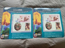 2 packs Ultra Pro 12 X 12 Sheet Protector Refills Free shipping