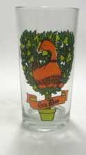 Indiana Glass TWELVE 12 DAYS OF CHRISTMAS GLASS Drinking Glass 6th Day Replace