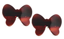 SET OF 2 NEW Edition French Girls Barrette 2 Inch Brown Butterfly Small Clip T76