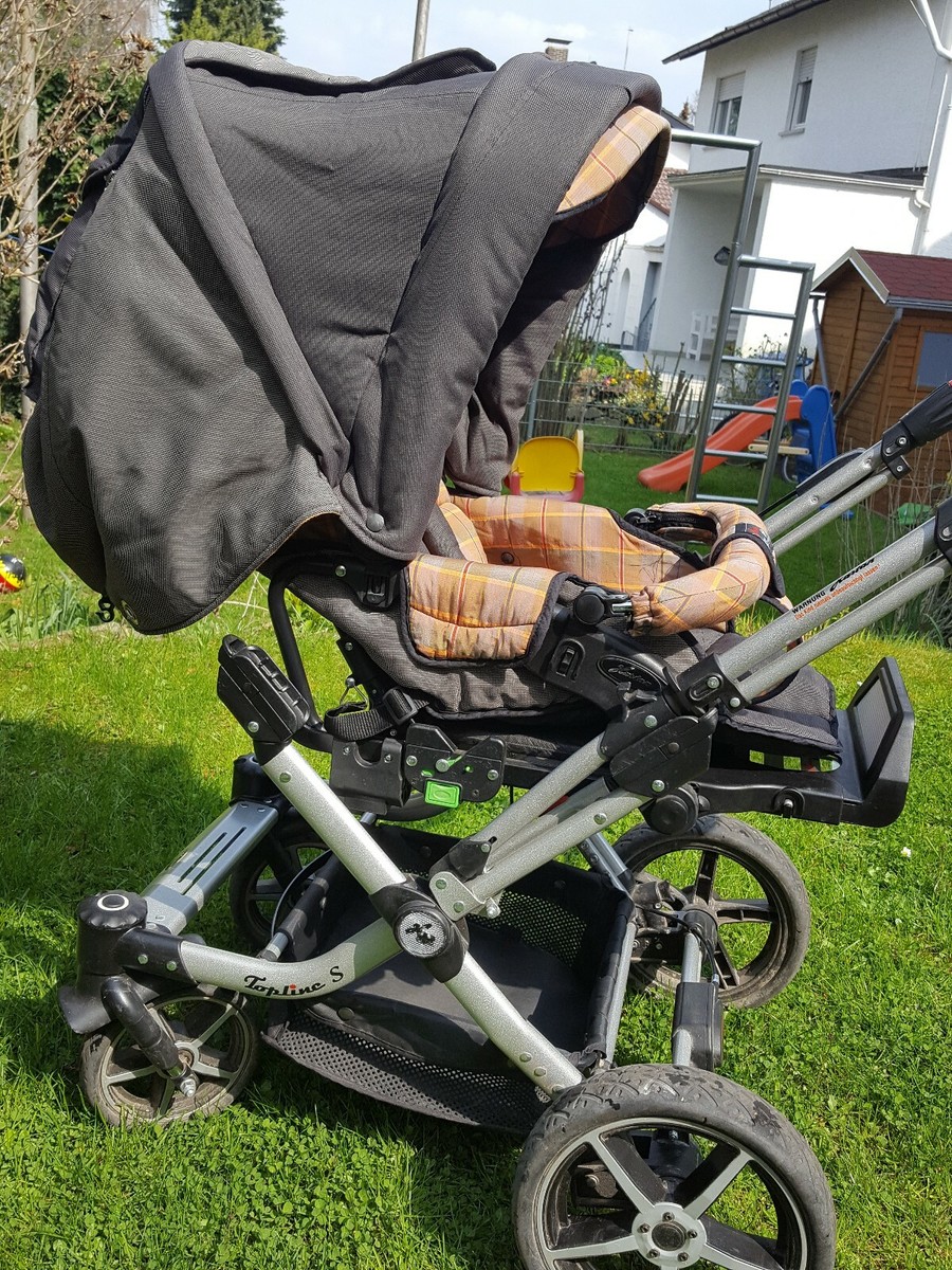 kinderwagen hartan topline s Bezug Orange/Braun, sehr guter Zustand |  eBay.de