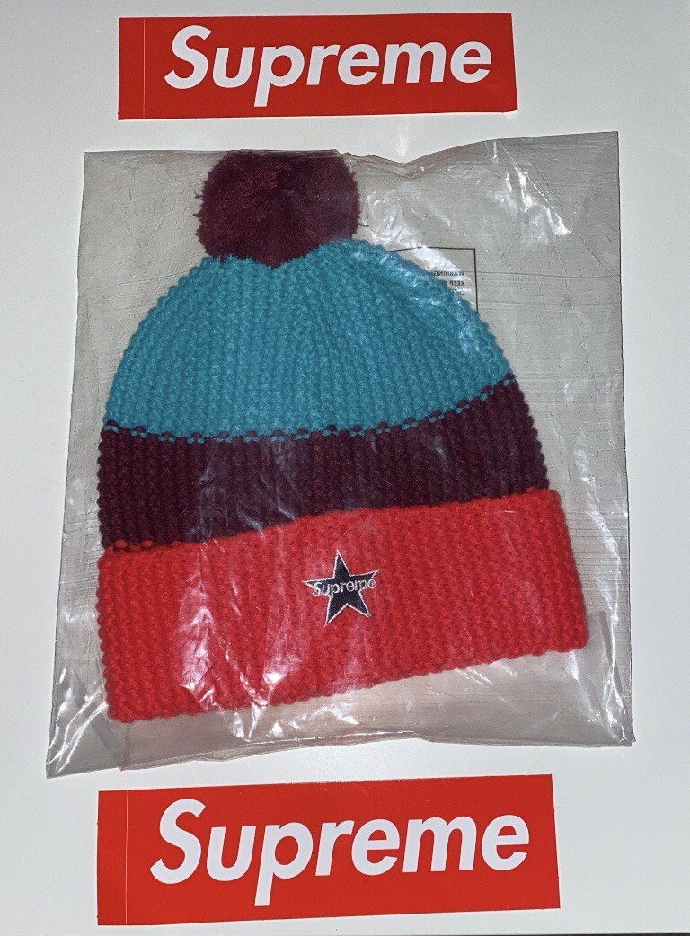 Supreme Alpine Beanie Brand New Sealed FW20 (2 Stickers included