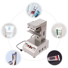 Tube Sealing Machine for plastic Cosmetic Tube Sealer 30W