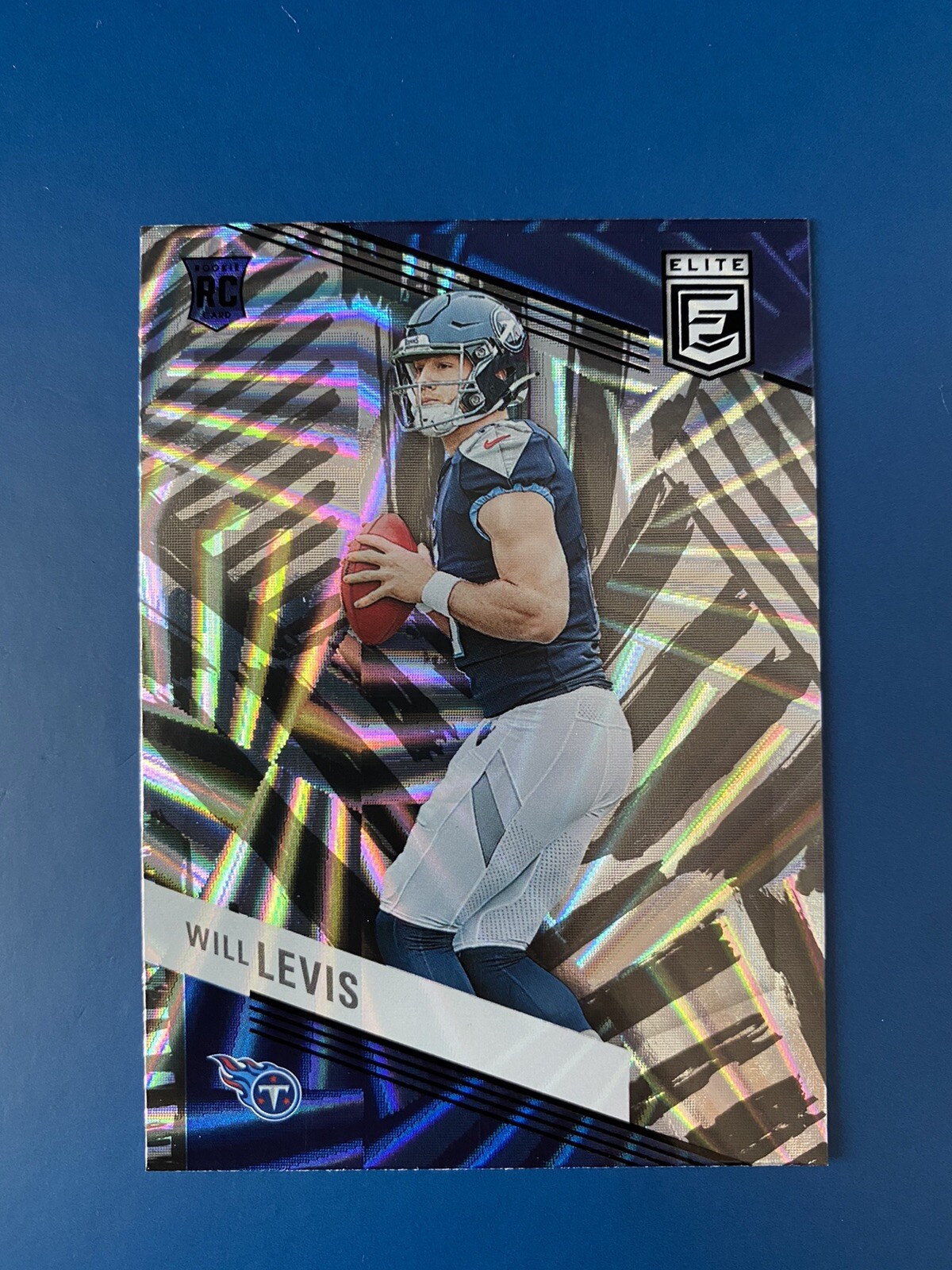 2023 Panini Donruss Elite Football Will Levis Razzle Dazzle RC Titans SSP Rookie