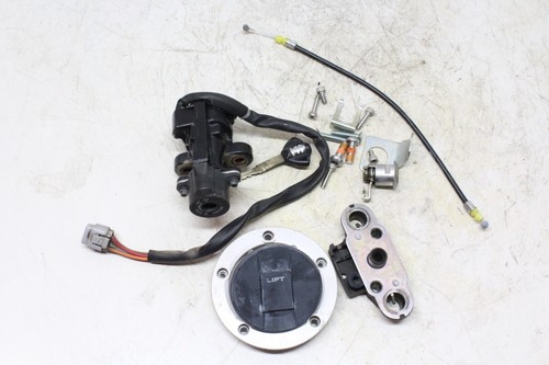 06-09 SUZUKI GSXR 750 OEM IGNITION LOCK KEY SET W/ GAS CAP AND SEAT LOCK