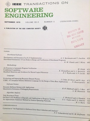 IEEE Software Engineering FAA Magazine Structures September 1979 051218nonrh