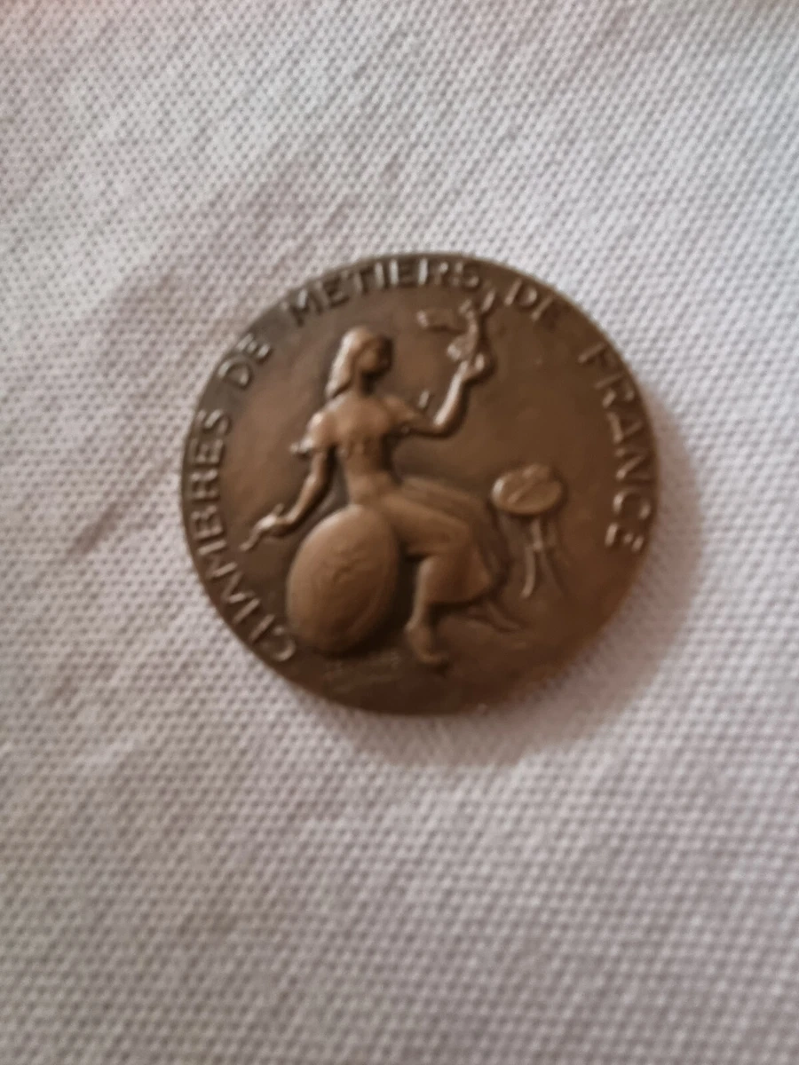 Médaille Rare "Gloire 1935" - Marine Française - Bronze Signé Georges Guiraud