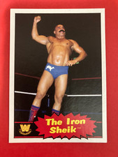 2012 Topps Heritage WWE Wrestling The Iron Sheik #81