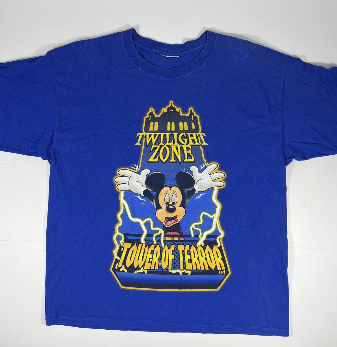 VTG 90s The Twilight Zone Tower of Terror Mickey Mouse T VTG 90s The Twilight Zone Tower of Terror Mickey Mouse T