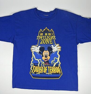 VTG 90s The Twilight Zone Tower of Terror Mickey Mouse T VTG 90s The Twilight Zone Tower of Terror Mickey Mouse T