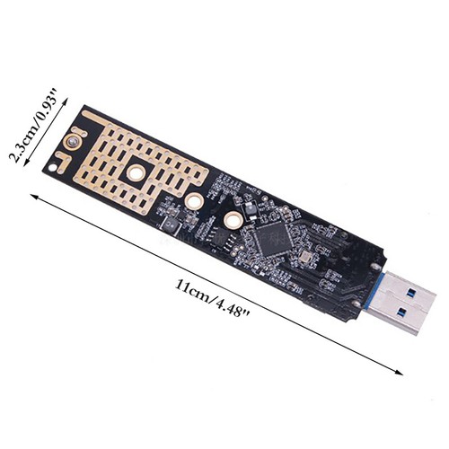 M.2 to USB 3.1 Type-C Adapter M2 SSD Adapter NVME PCIE M Key SSD Adap!KN - Photo 4/12