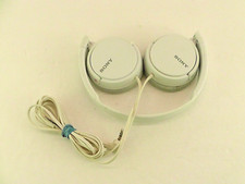 SONY MDR-ZX110 Stereo White Folding Headphones FREE USA SHIPPING
