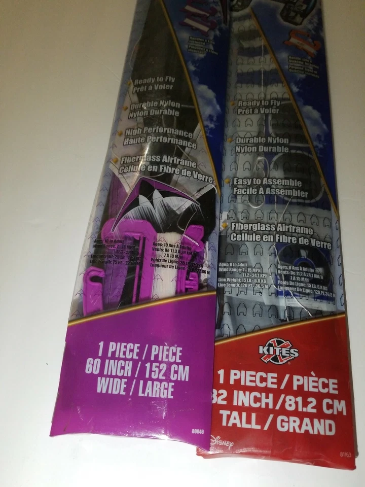 X cometas Star Wars R2-D2 y DC cometa deportiva de lujo nailon alta nueva en paquete  Foto 2 de 4