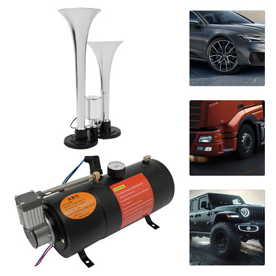 Luftkompressor Mit Tank Lufttank-Kompressor-Pumpe Für Zug-LKW Air Train Horn Kit