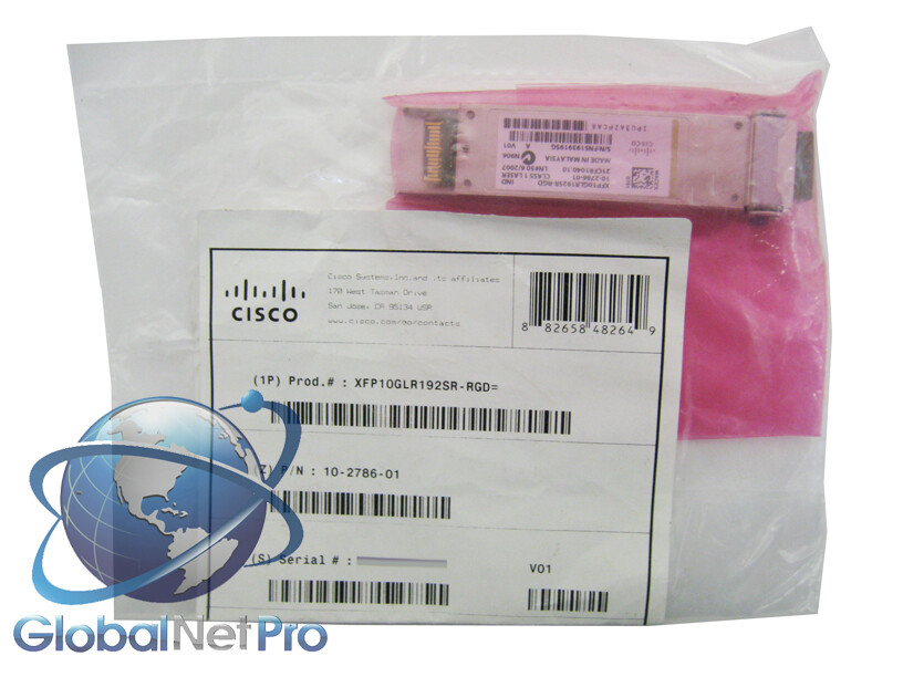 その他 g pro NEW SEALED GENUINE CISCO XFP10GLR192SR-RGD - Multirate 10GBASE-LR