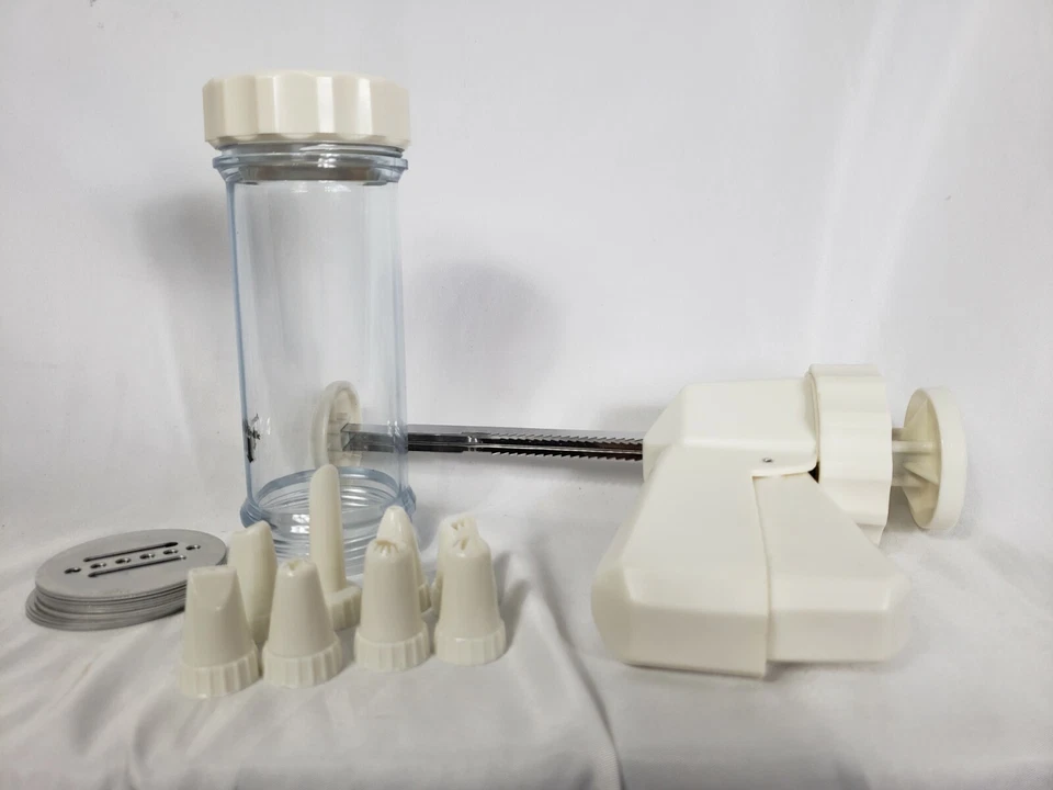 Juego de Prensa y Decoración de Galletas Clásico PYREX 21 piezas Todas las Piezas Incluidas con Caja - g Foto 2 de 4