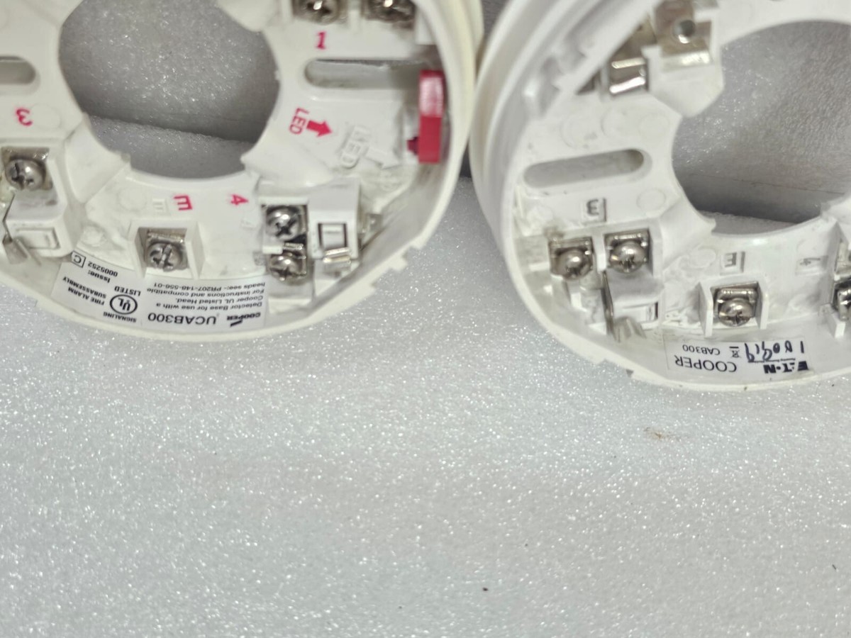 COOPER/MENVIER/JSB SMOKE DETECTOR P/N ULCAP320/MAP320/FX320
