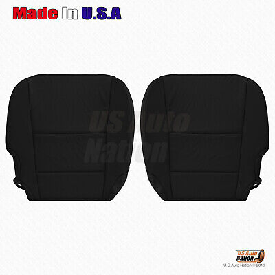 Fits 2013-2018 Acura RDX Perforated Bottoms Leather Seat Cover In Black