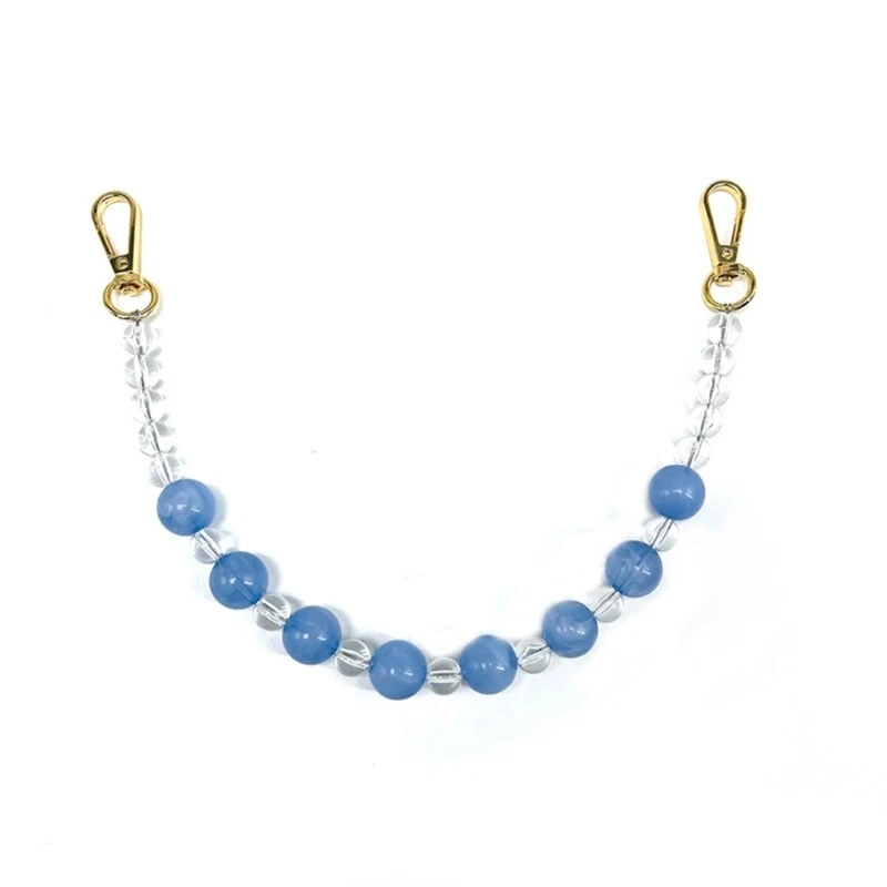 Belt Bag Chain Strap Replacement Round Bead Handbag Accessory