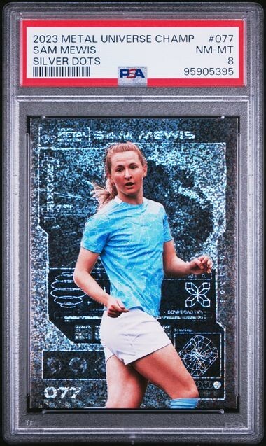 2023 Metal Universe Champions Sam Mewis Silver Dots #'d/299 ROOKIE