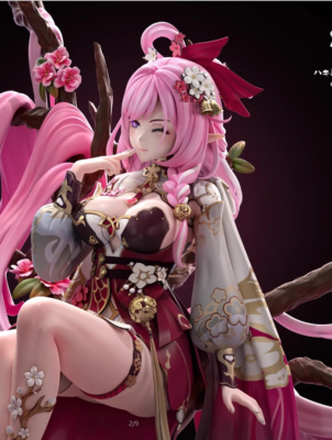 HaJiMi Studio Honkai Impact 3 Elysia 1/6 Resin Statue In Stock