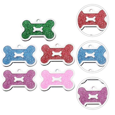 5pcs Pet ID Gravur Tag Pet Name Gravur Tag Hund ID Tag Charme