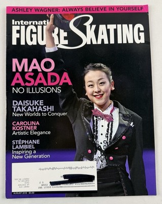 International Figure Skating Magazine Aug 2016 Mao Asada Ashley Wagner Ice