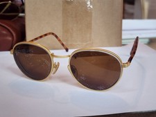 VTG Bausch  Lomb Eyeglass Frames Made In Italy Style W1833 Gold Frames